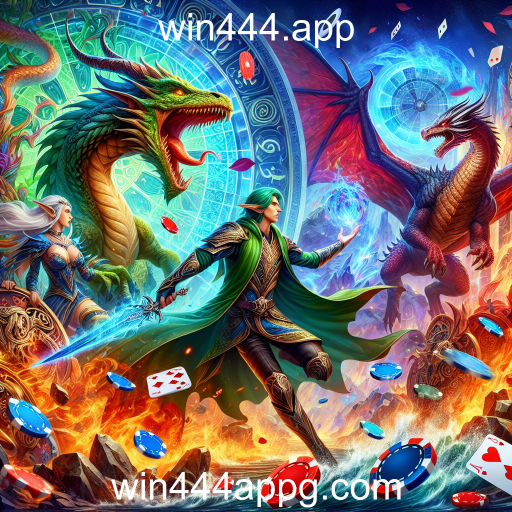 A Magia dos Jogos de Fantasia no Win444.app