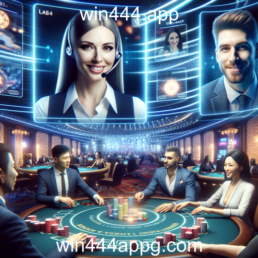 Cassino Ao Vivo: A Experiência Imersiva do win444.app